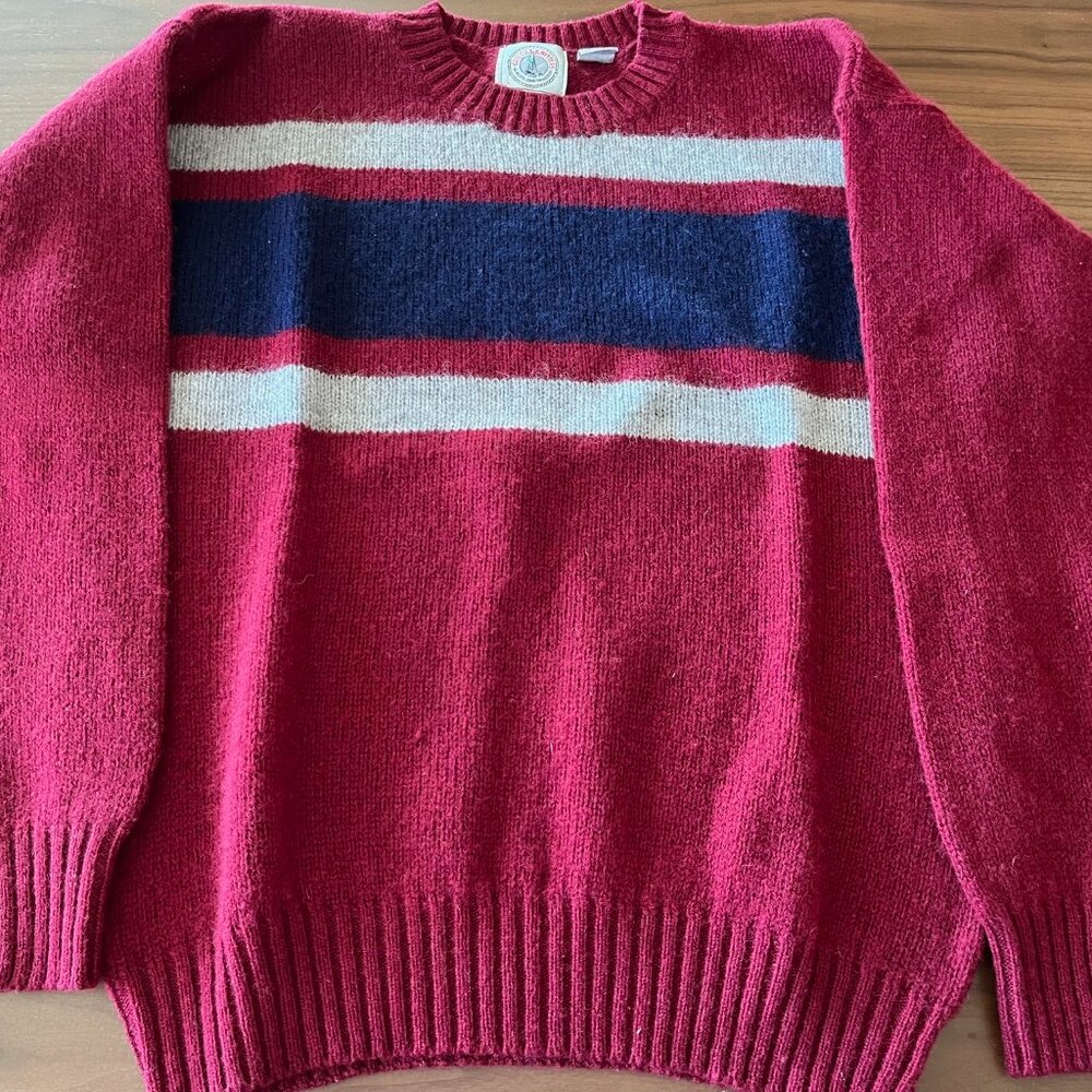 Cape Isle Knitters Pullover Crewneck Sweater - Size Large